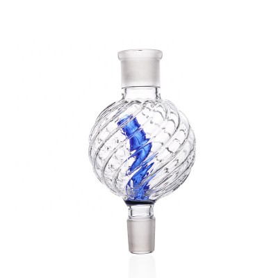 1 pc glass hookah molasses catcher joint dia 18.8mm narguile chicha tobacco oil collector metal shisha accessory