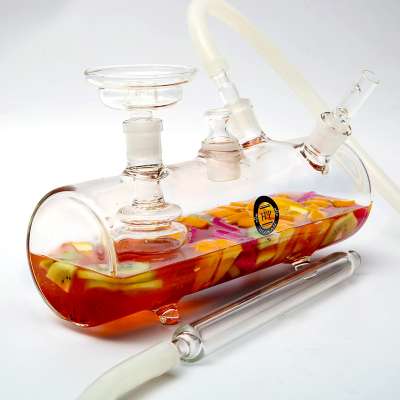 New fruit tank hookah high quality glass shisha nargile DIY USA popular chicha good smoking experience