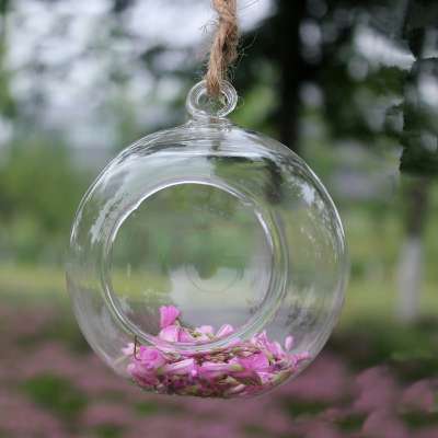 wholesale handmade clear bowl hanging glass