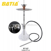 Wholesale High Quality German Click System Stainless Smoking Hookah Shisha Stainless steel Hookah